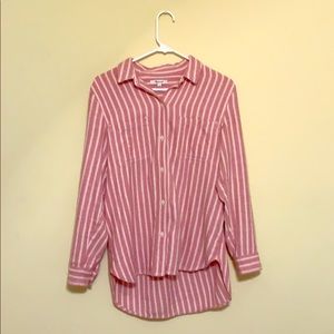 Striped Madewell Flannel